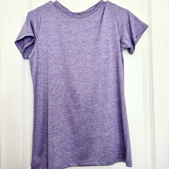Real Essentials (M) Purple, Black, Grey Athletic Shirts | 3 Pack - Picture 3 of 8